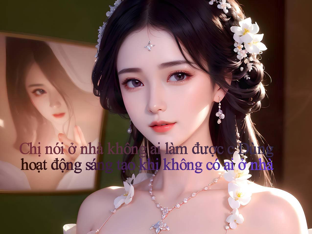 Chị nói ở nhà không ai làm được c： Dùng hoạt động sáng tạo khi không có ai ở nhà